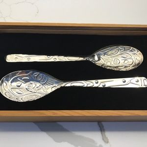 Silver Plated Serving Spoons